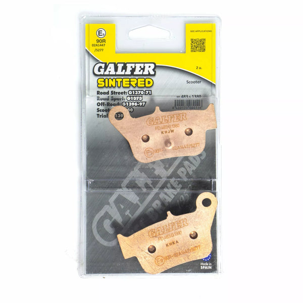 Galfer спирачна накладка Sintered Scooter FD483G1380