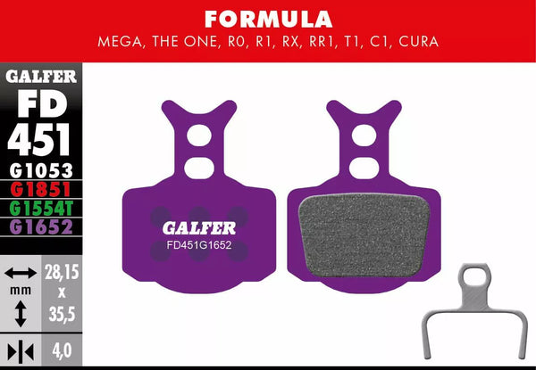 Galfer Brake Pad E-Bike FD451G1652