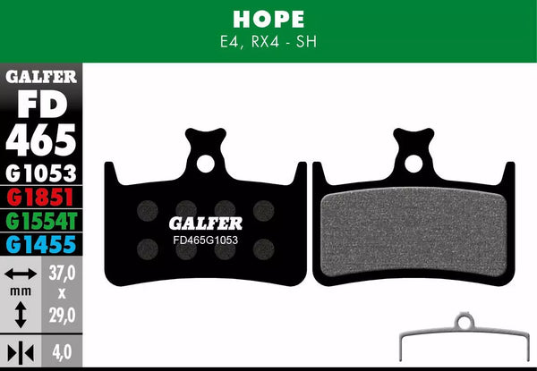 Galfer Brake Pad Performance FD465G1053