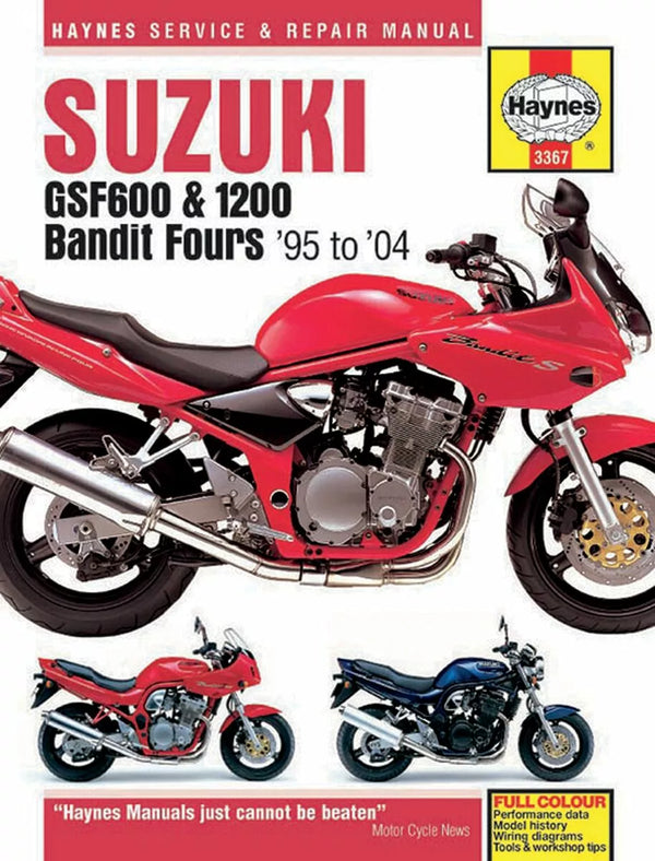 Haynes Manual Hay Suz Bandit 3367