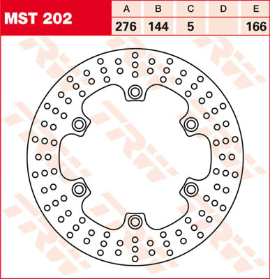 Trw ротор Trw MST202 MST202