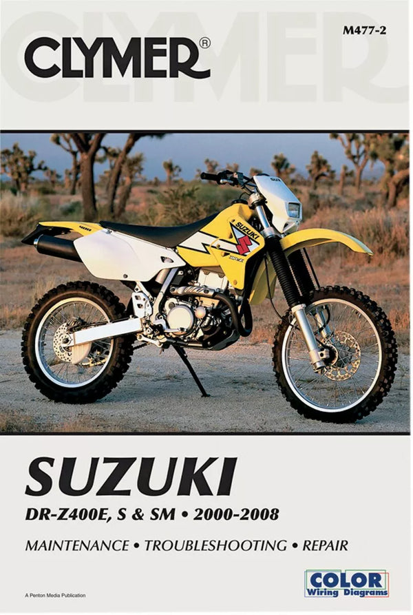 Clymer Manual Su Dr-Z400 2000-12 M4774