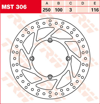 Trw ротор Trw MST306 MST306
