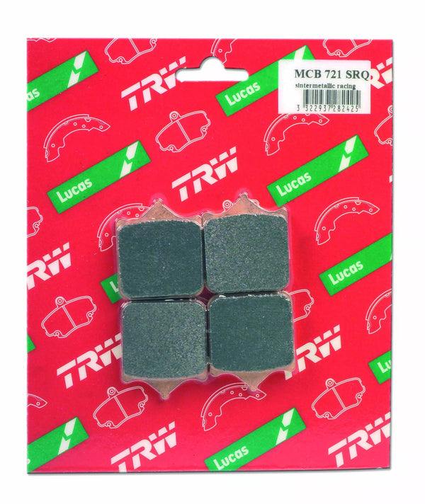 TRW спирачна подложка TRW MCB721SV MCB721SV