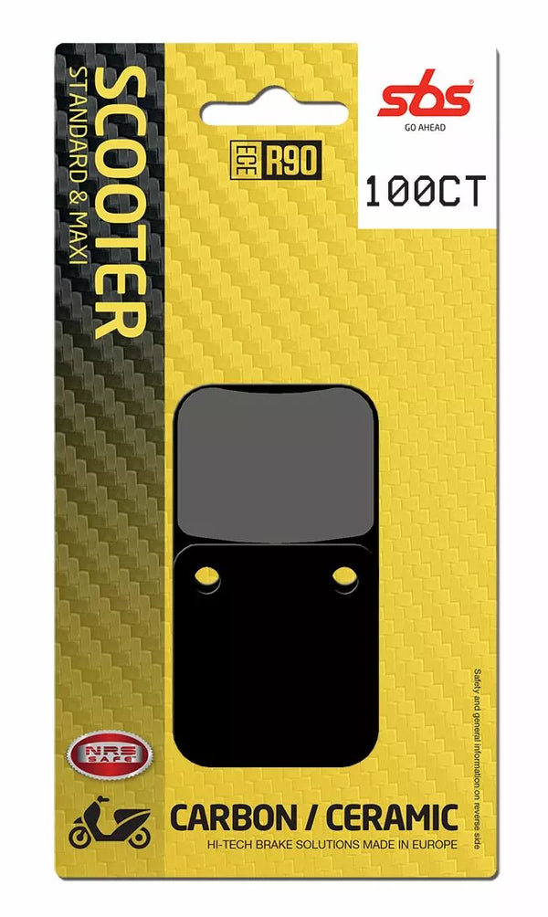 SBS спирачна подложка/cer scoot 100ct