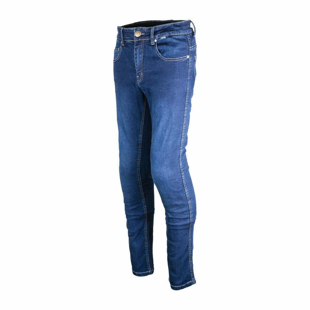 GMS Lady Kevlar Mc-jeans Ratch Blue