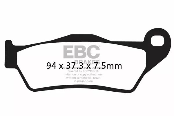 EBC спирачна накладка въглероден скутер SFAC181