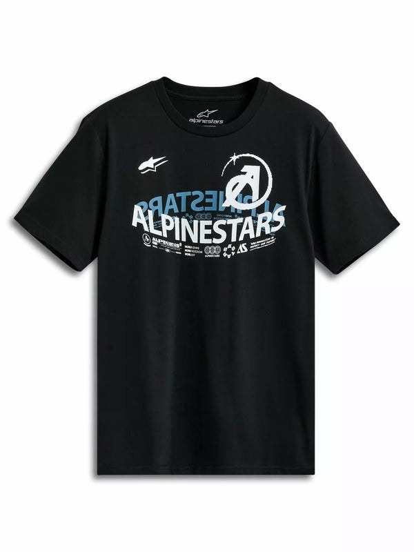 Alpinestars (Casuals) Tee SS CSF Semicircle Black M 1215-72140-10 m