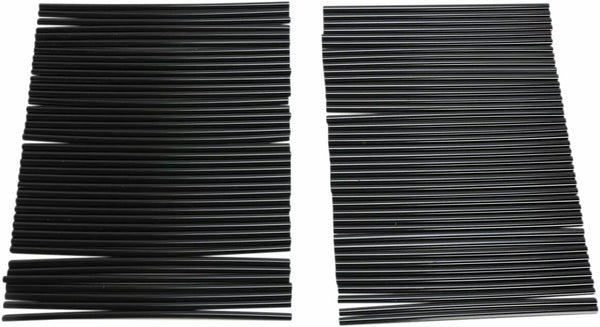 Emgo Spoke Cover Black 80pk 16-26092
