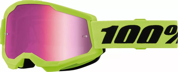 100% Goggle Strata 2 Jnr Neon YL MR 50032-00010