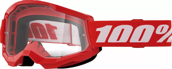 100% GOG Strata 2 Jr Red Clr 50031-00012