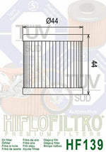 HIFLOFILTRO Oil Filter - HF139 HF139