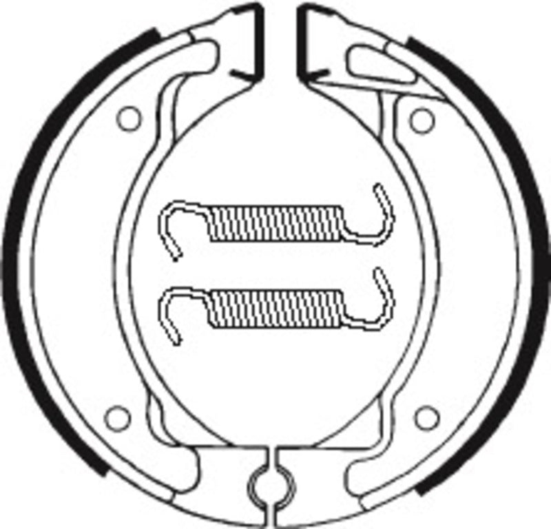 Tecnium Scooter/Street/Off -Road/ATV Органични спирачни обувки - BA050 1022235