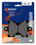 Tecnium Street Organic Brake Pads - MA50 1022523