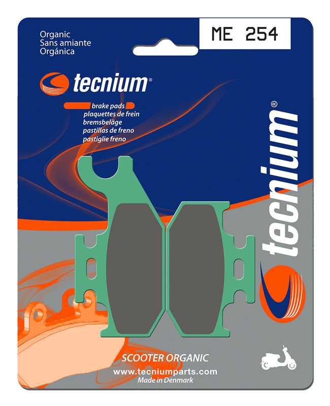 Tecnium scooter organic brake pads - ME254 1022657