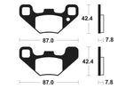 Tecnium MX/ATV Snerited Metal спирачни накладки - MO405 1022904