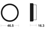 Tecnium MX/ATV Snerited Metal спирачни накладки - MO76 1022919