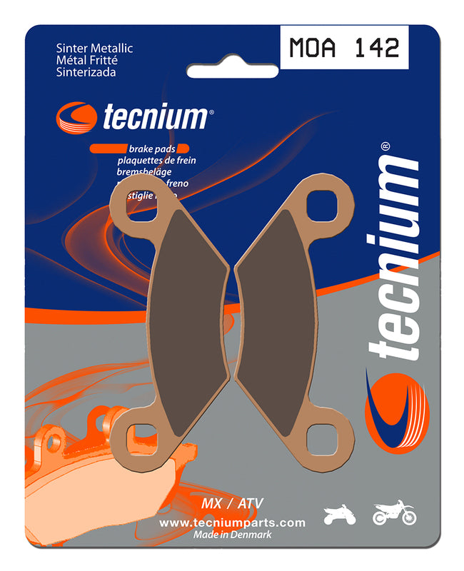 Tecnium MX/ATV Snerited Metal Breaks Pads - MOA142 1022927