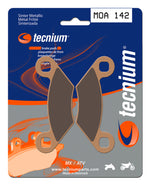 Tecnium MX/ATV Sintered Metal Brake Pads - MOA142 1022927