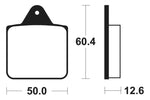 Tecnium MX/ATV Snerited Metal Breaks Pads - MOA256 1022931