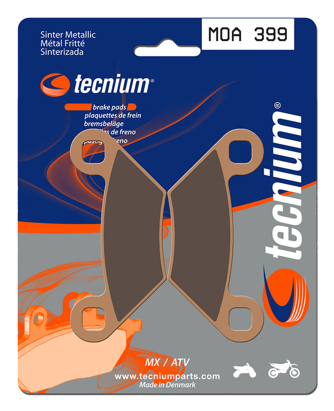 Tecnium MX/ATV Snerited Metal Breaks Pads - MOA399 1022940