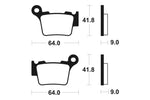 Tecnium Racing MX/ATV Snerited Metal Breaks накладки - MOR291 1022976