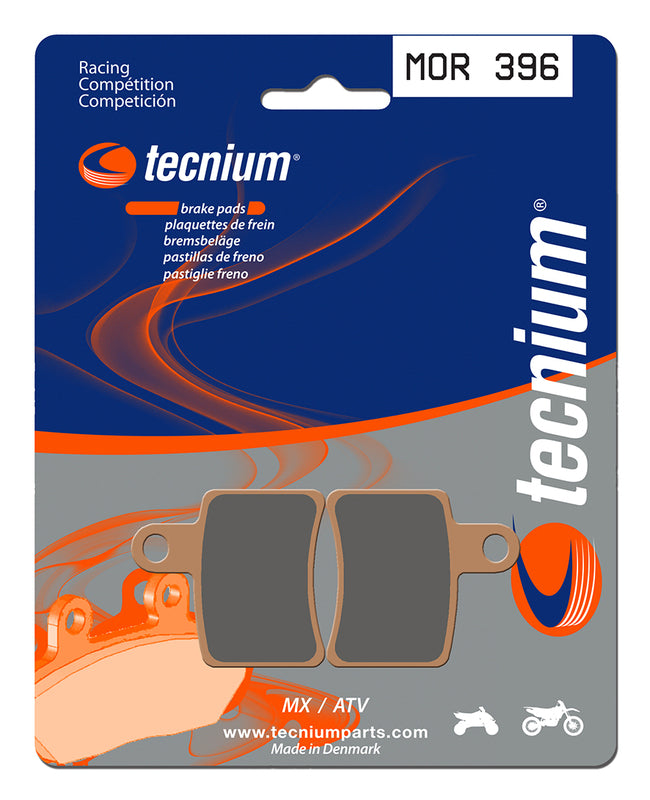 Tecnium Racing MX/ATV Sintered Metal Brake Pads - Mor396 1023004