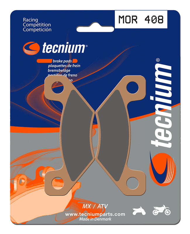 Tecnium Racing MX/ATV Snerited Metal Breaks Pads - MOR408 1023011