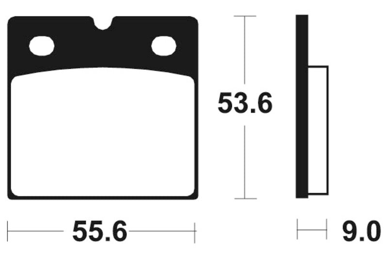 Tecnium Street Performance Sintered Metal Brake Pads - MR6 1023097