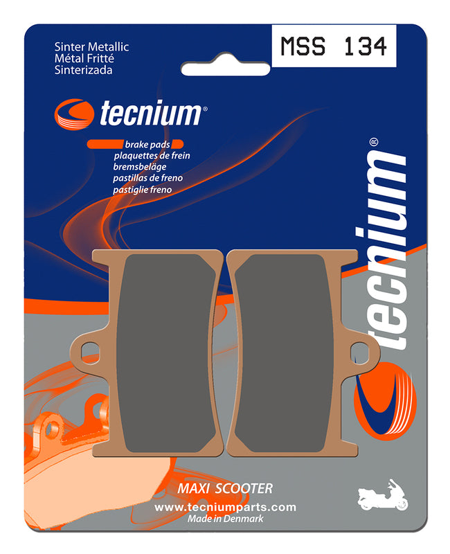 Tecnium Maxi Scooter Sintered Metal Brake Pads - MSS134 1023179