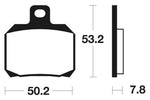 Tecnium maxi Scooter Snerited Metal спирачни накладки - MSS230 1023192