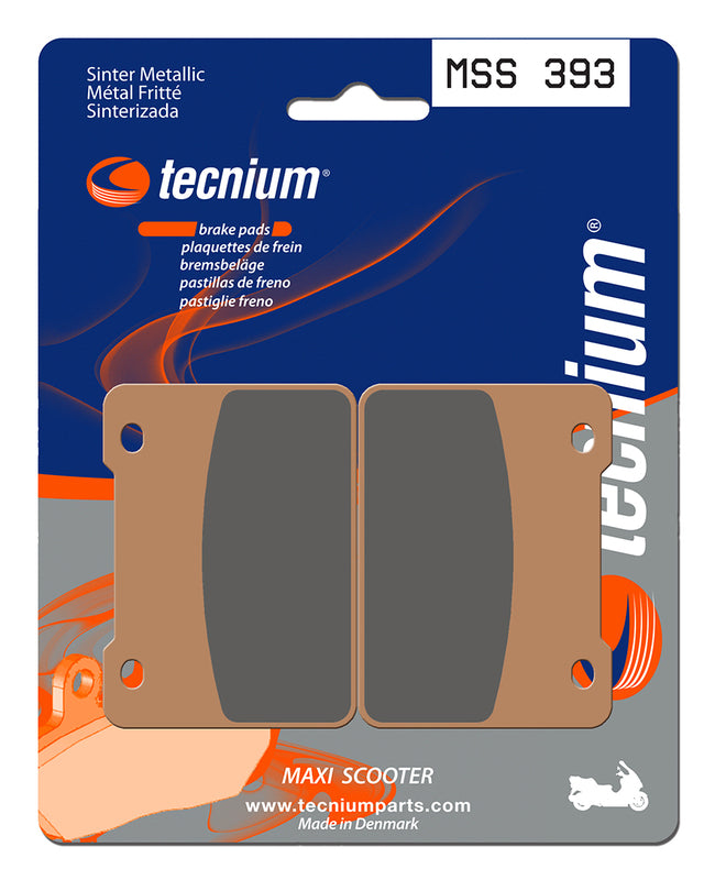 Tecnium maxi Scooter Snerited Metal спирачни накладки - MSS393 1023225