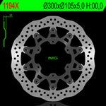 NG BRAKE DISC WAVE 1194X