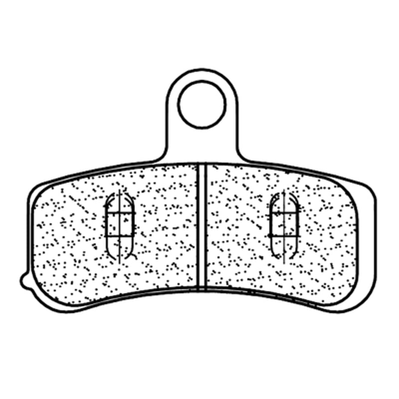 CL BRAKES Улични синтеровани метални спирачни накладки - 1212A3+ 1212A3+ 