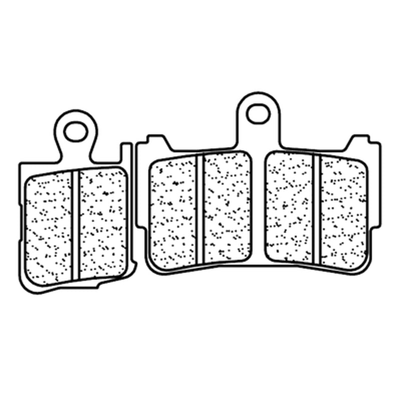 CL BRAKES Улични синтеровани метални спирачни накладки - 1216XBK5 1216XBK5 