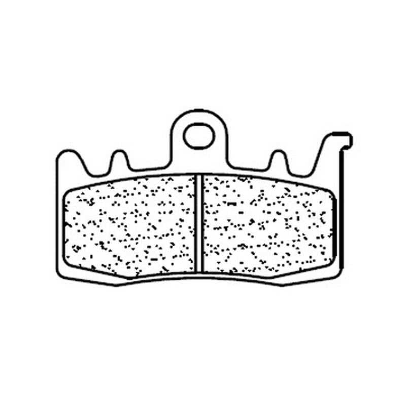 CL BRAKES Улични синтеровани метални спирачни накладки - 1232A3+ 1232A3+ 