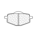 CL BRAKES Улични синтеровани метални спирачни накладки - 2284A3+ 2284A3+ 