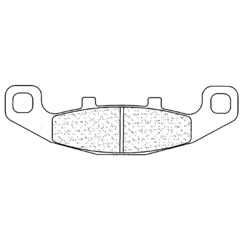 CL BRAKES Улични синтеровани метални спирачни накладки - 2304A3+ 2304A3+ 