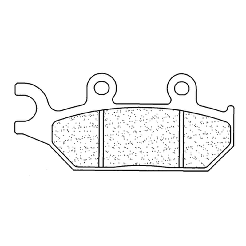 CL BRAKES Улични синтеровани метални спирачни накладки - 2360A3+ 2360A3+ 