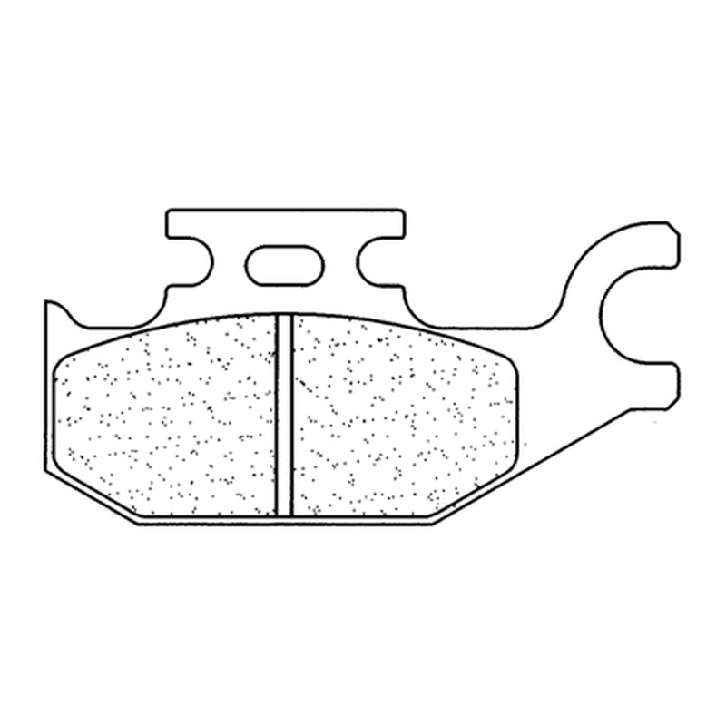 CL BRAKES ATV синтеровани метални спирачни накладки - 2923ATV1 2923ATV1 