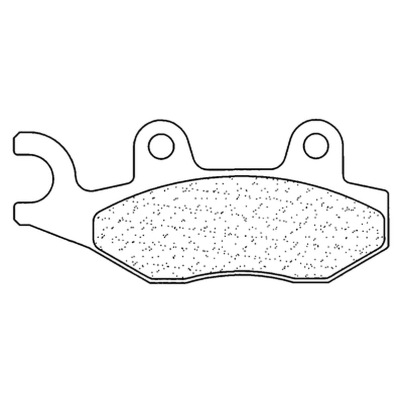 CL BRAKES Maxi Scooter синтеровани метални спирачни накладки - 3087MSC 3087MSC 