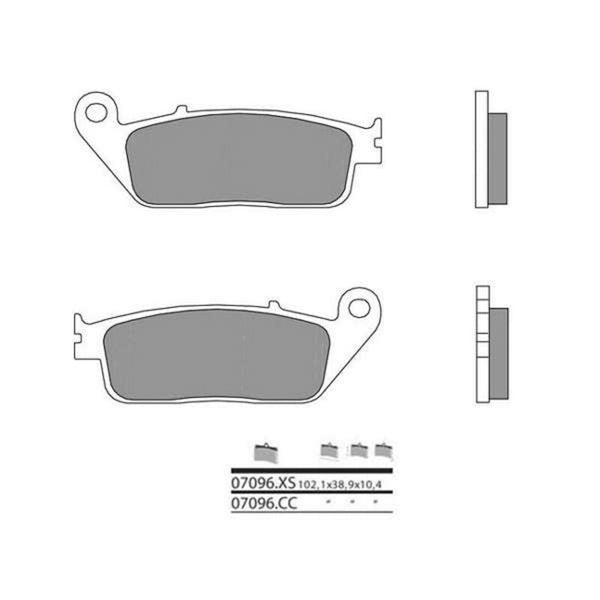 Brembo Scooter Carbon Ceramic спирачни накладки - 07096CC 07096