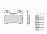 BREMBO Street Carbon Ceramic Brake pads - 07BB1907 07BB1907