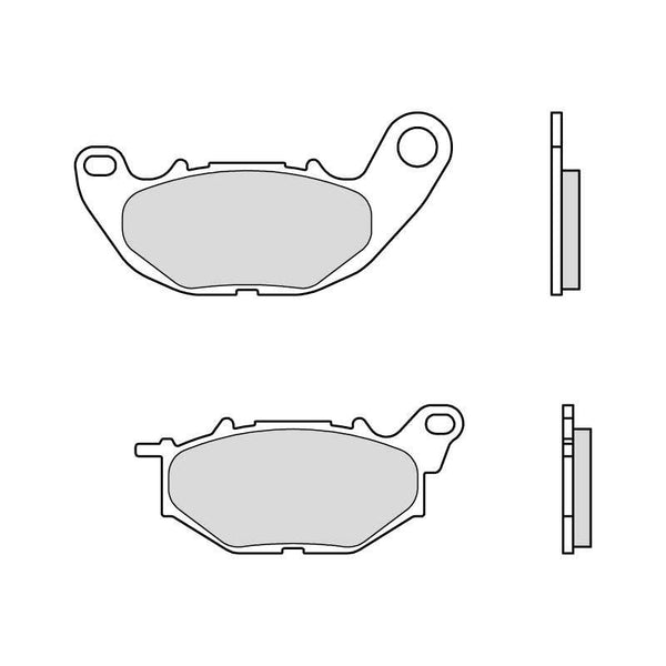 Brembo Street Snerited Metal спирачни накладки - 07YA52SA 07YA52SA