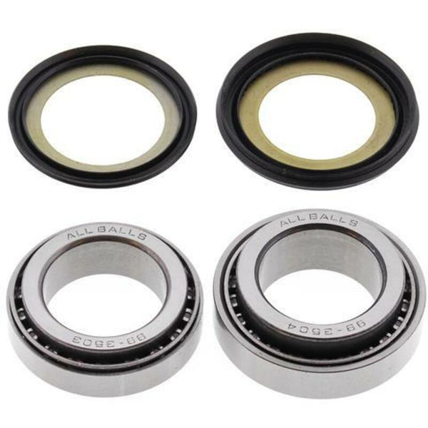 All Balls Steering Shaft Bearing Kit Kawasaki ZX250R Ninja/Ninja 300 22-1014