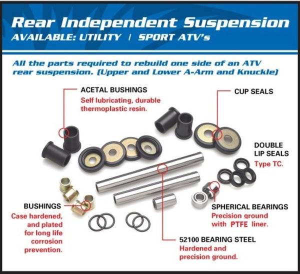 All Balls Rear Suspension Bearing Yamaha Yxz1000R 50-1170