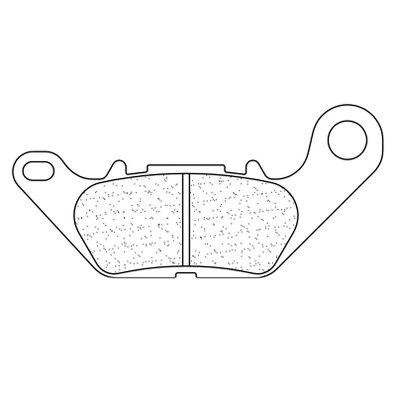 CL BRAKES Улични синтеровани метални спирачни накладки - 1224A3+ 1224A3+ 