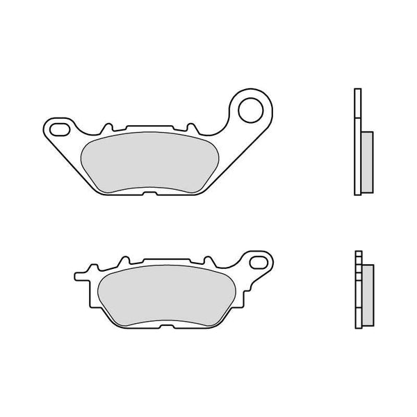 Brembo Scooter Carbon Ceramic спирачни накладки - 07114CC 07114CC