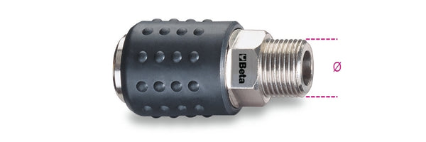Beta Quick 1/4 '' Universal Ball Air Coupling 019170001