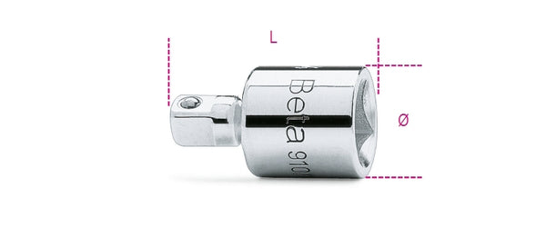 Бета 3/8 '' женска и 1/4 '' мъжки адаптер 009100810